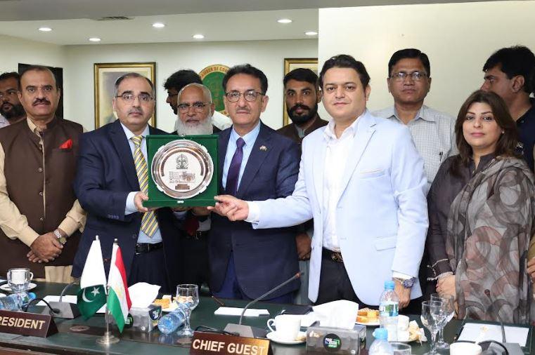 Tajik Envoy visits LCCI, calls for efforts to increase trade volume