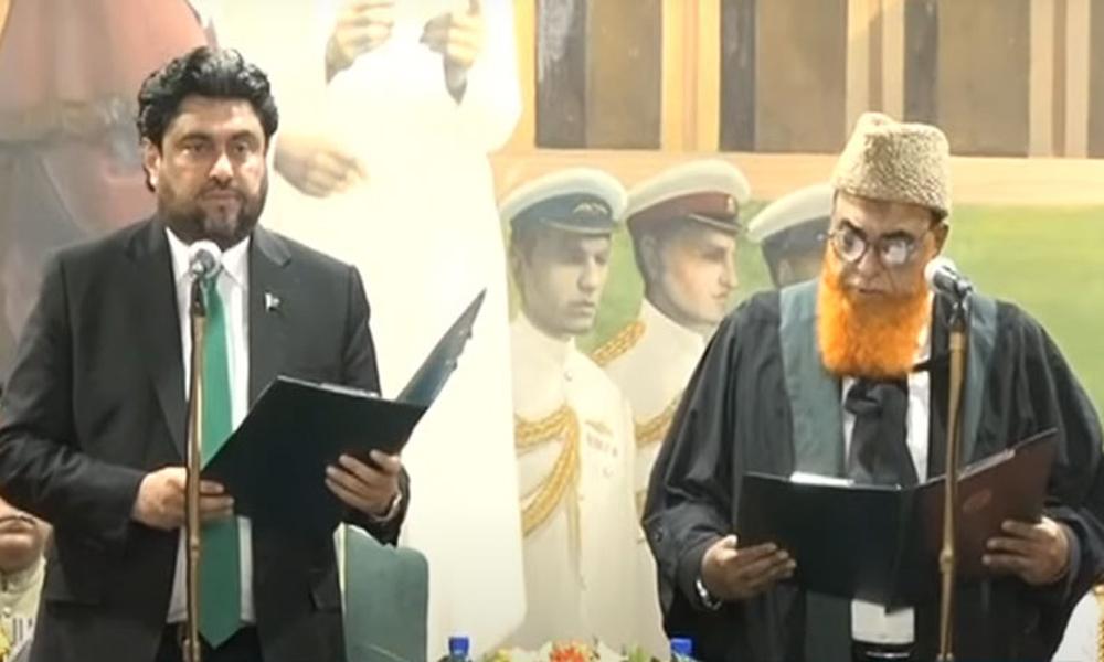 Justice Naimatullah swears-in as Acting CJ of SHC