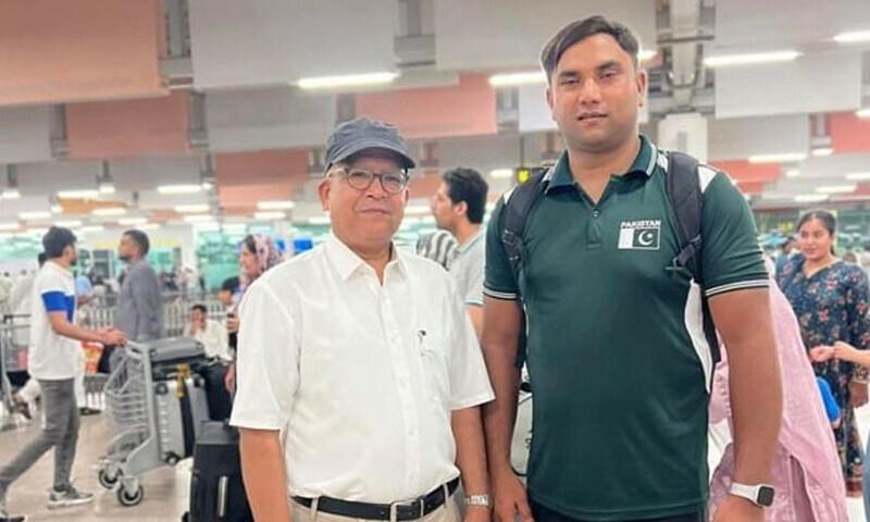 پیرا لمپکس میں شرکت کے لیے پاکستان کے واحد اتھلیٹ حیدر علی پیرس روانہ