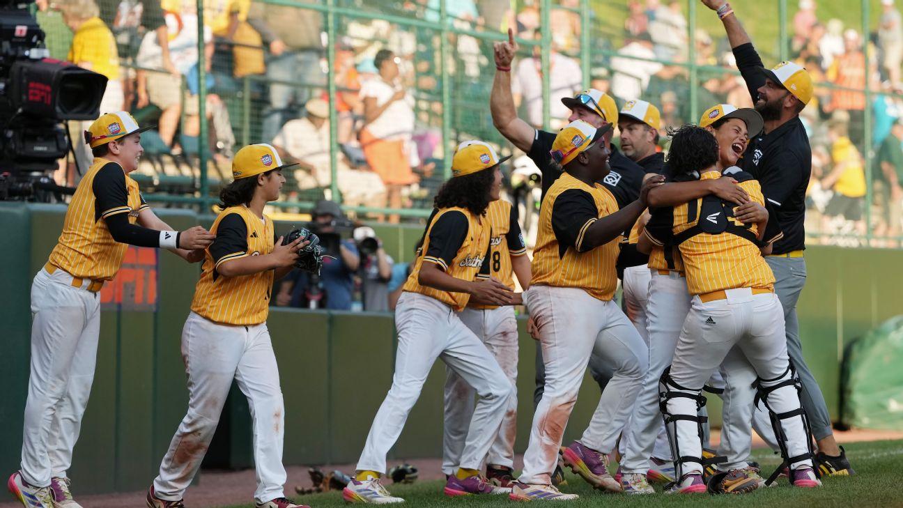 Florida wins U.S. title, faces Taiwan in LLWS final