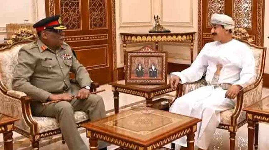 CJCSC Shamshad, Oman's Deputy PM discuss military ties