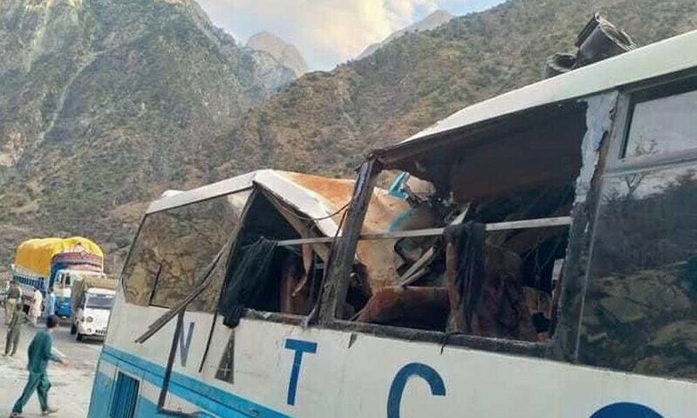 Three killed as landslide hits bus on Karakoram Highway