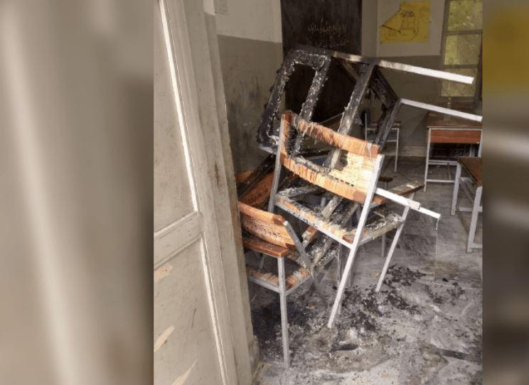 School set ablaze, IED alast targets police in KP’s Buner