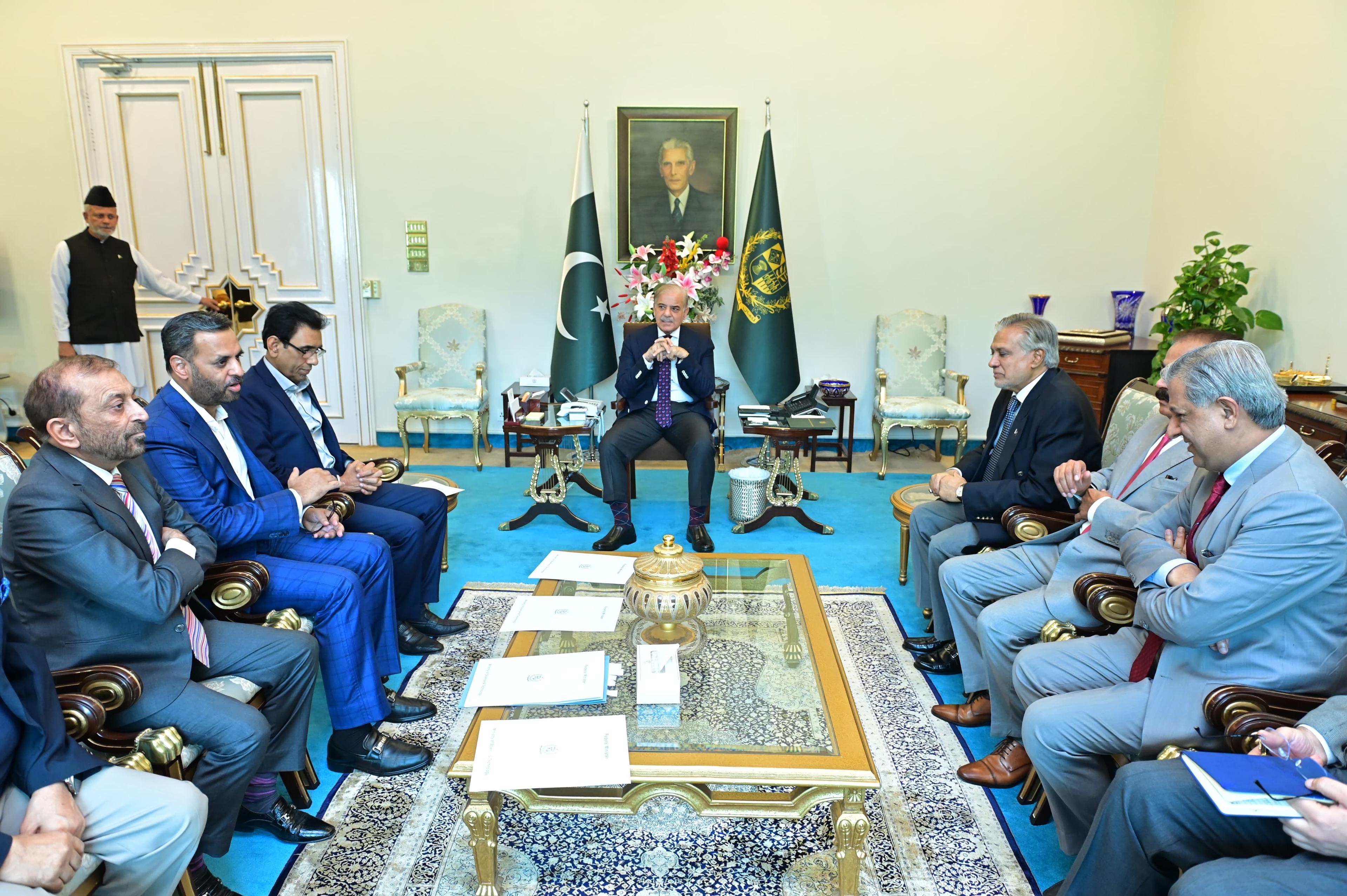 MQM-P delegation calls on PM Shehbaz