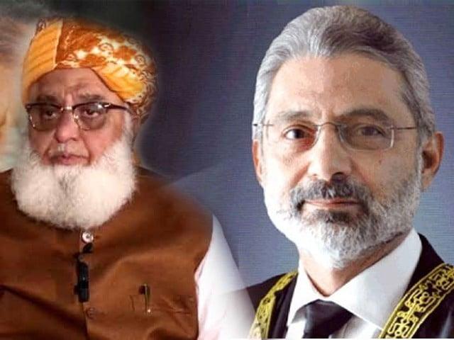 مولانا فضل الرحمان  نے قاضی فائز عیسیٰ کے نام خط لکھ دیا