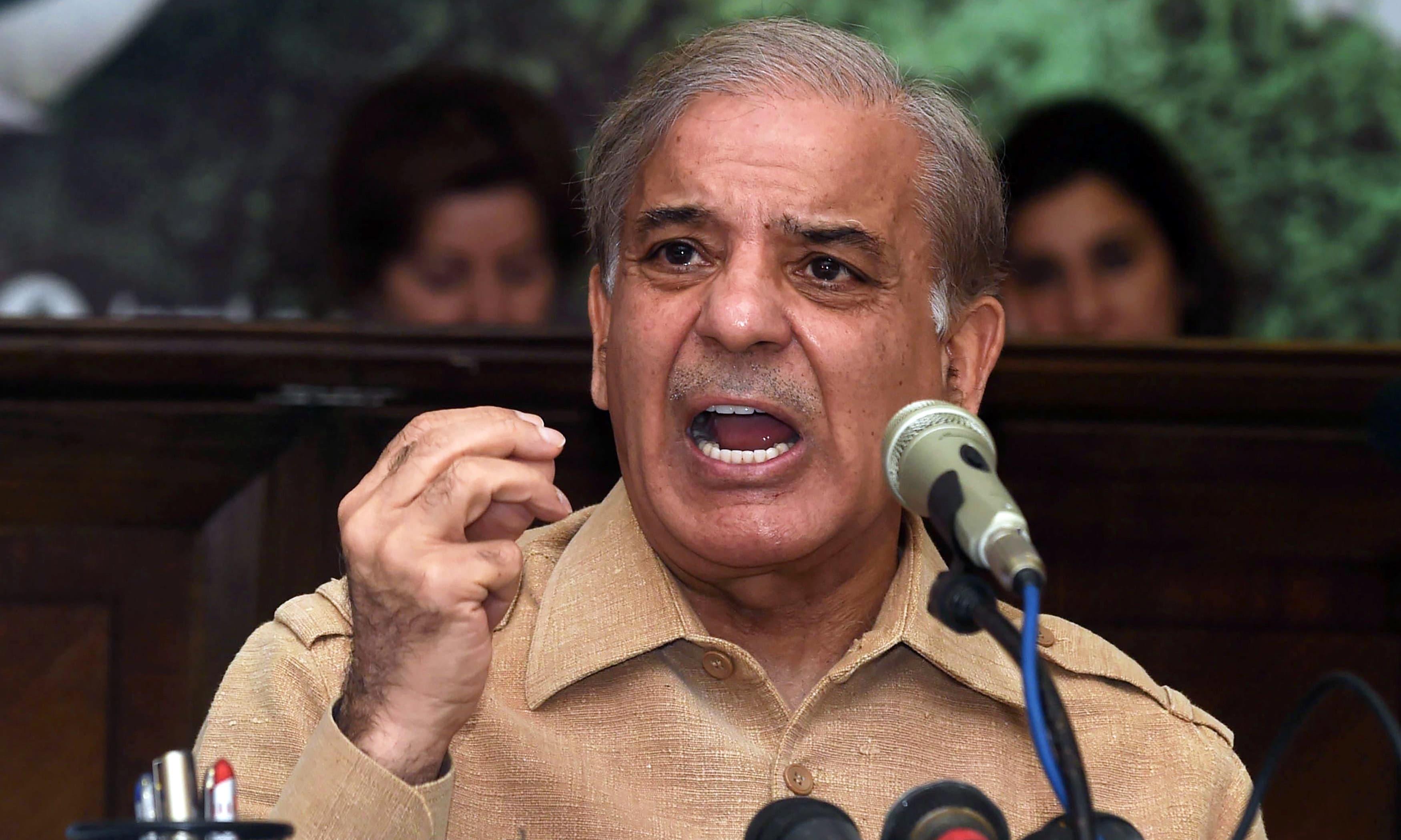 Shehbaz Sharif lashes out at PTI govt for economic mismanagement