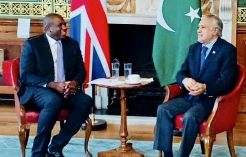 Dar, UK's Lammy discuss strengthening Pak-UK ties, regional issues