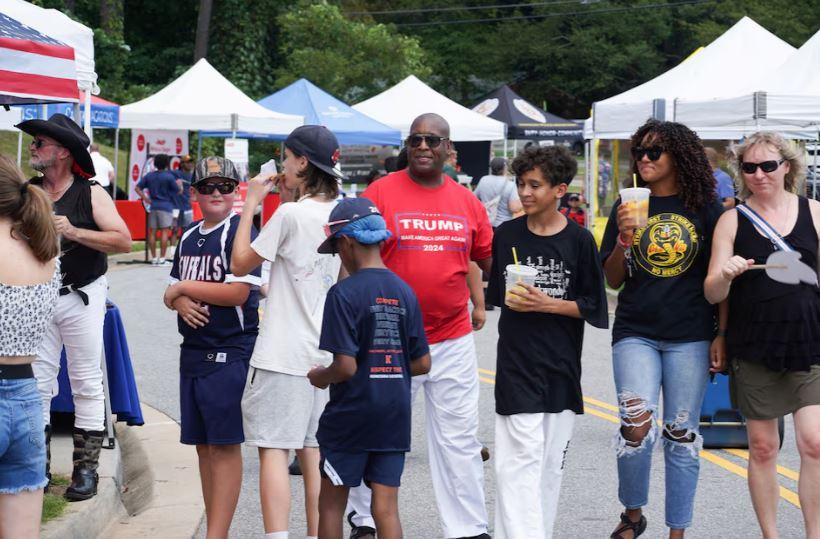 Trump and Harris battle for Black voters in must-win Georgia