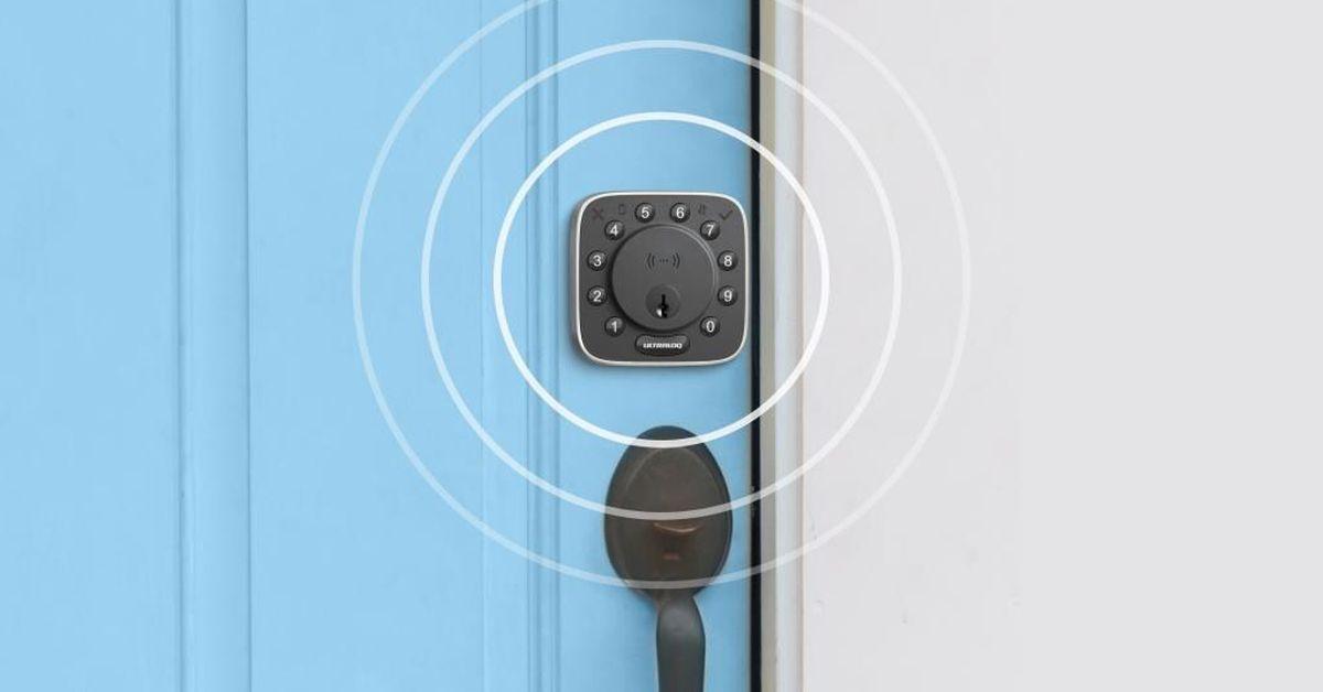 This is the first smart lock to support ultra-wideband