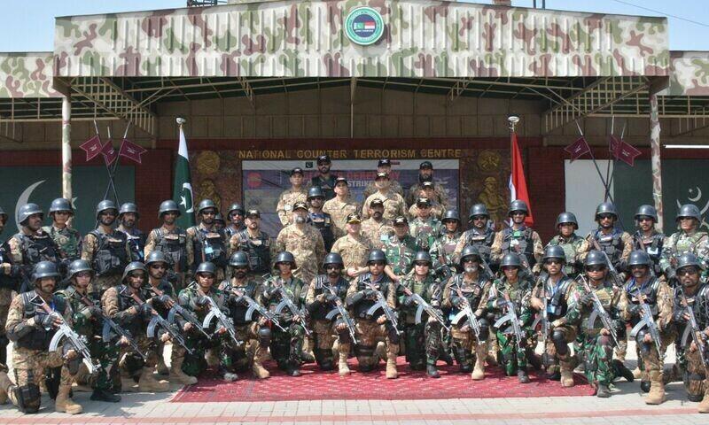 پاکستان اور انڈونیشیا کی مشترکہ مشق ایلنگ اسٹرائیک 2 اختتام پذیر