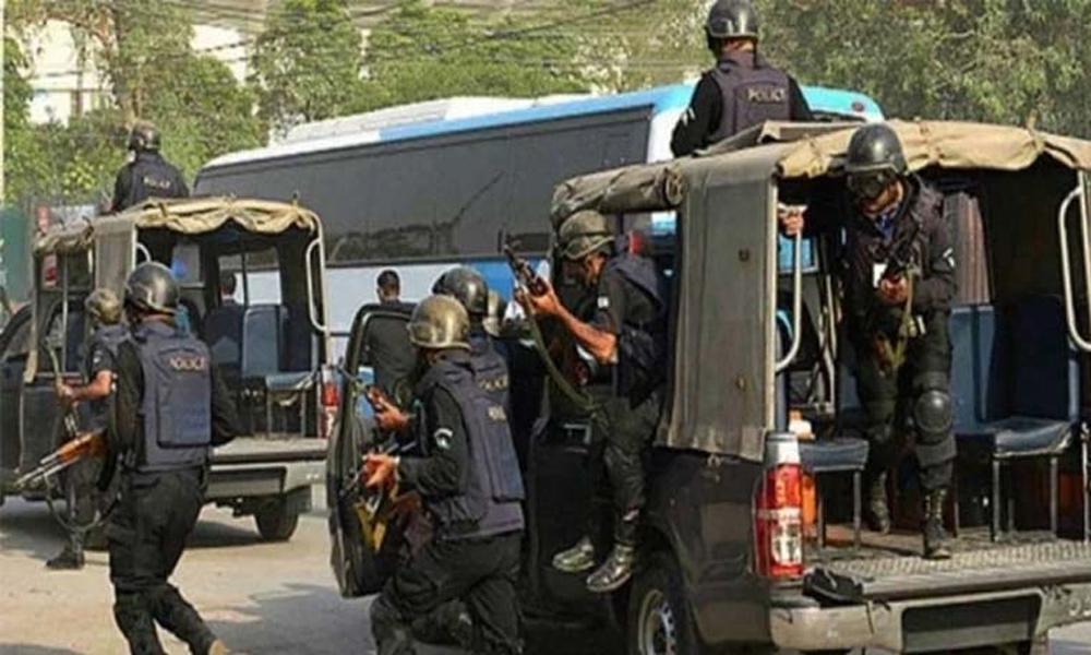 Three terrorists killed in exchange of fire with CTD