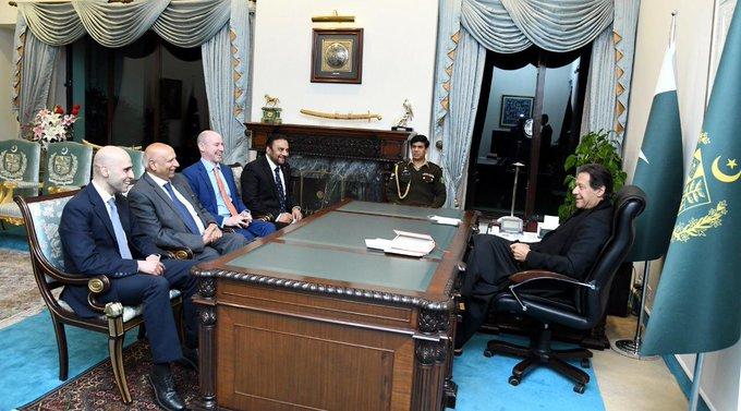 وزیر اعظم سے برطانیہ کے لارڈ ڈینیئل ہنان کی ملاقات