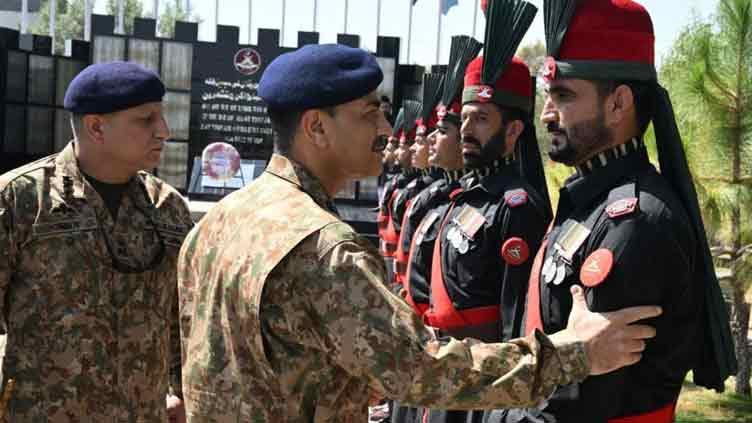 COAS pays tribute to the security forces, LEAs