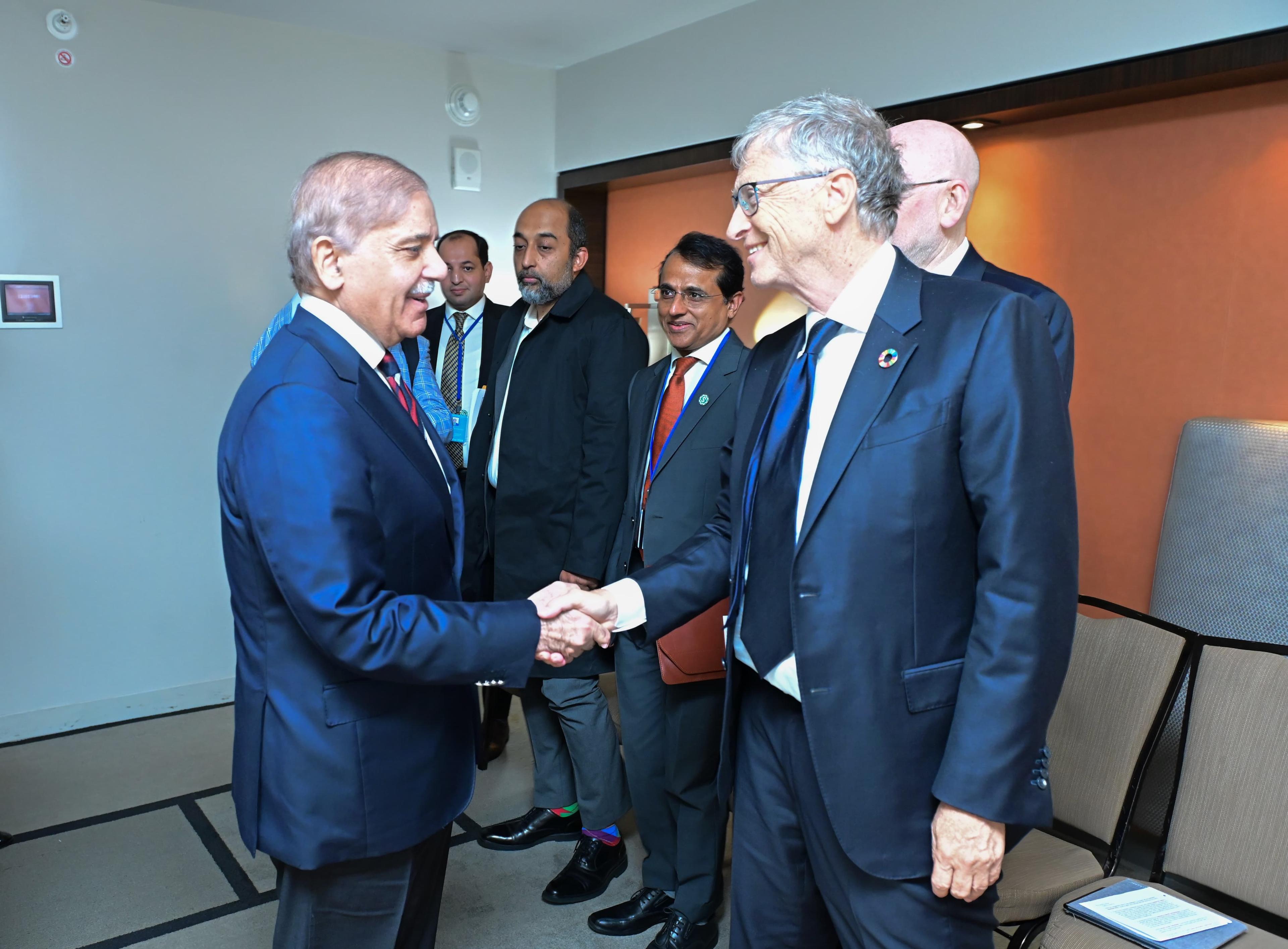 PM Shehbaz, Bill Gates vow to eradicate polio