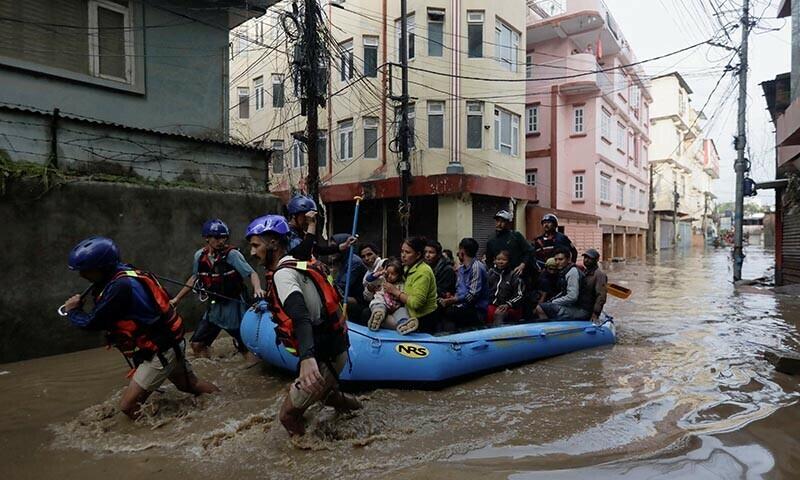 Nepal floods and landslides kill at least 66 people, 69 missing