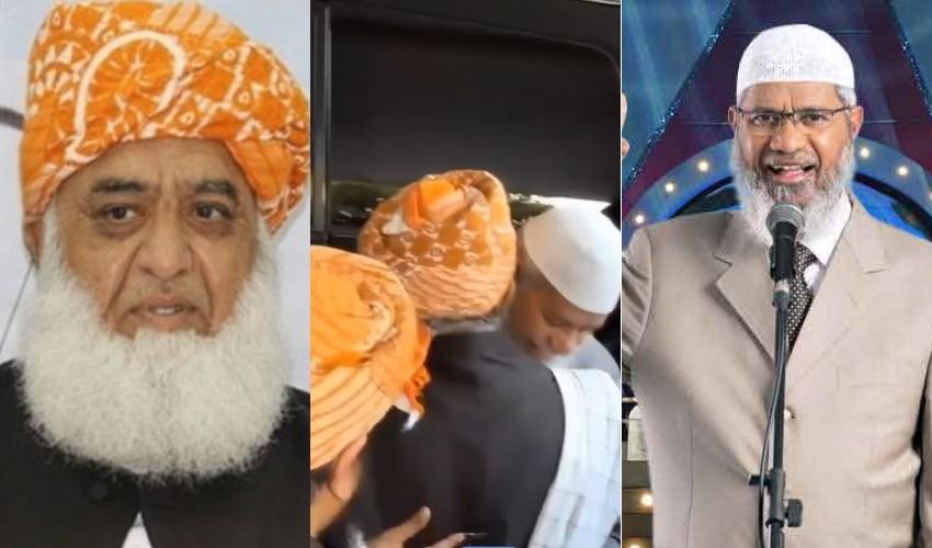 Dr Zakir Naik, Fazlur Rehman discuss challenges faced by Islamic world