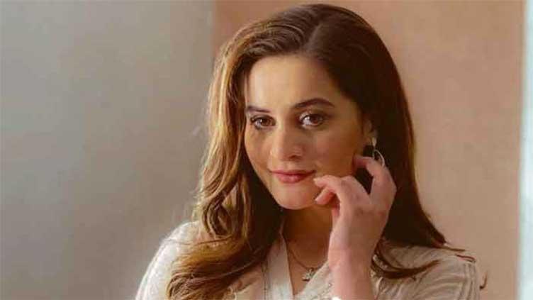 Aiman Khan makes a stunning return to showbiz with bridal campaign