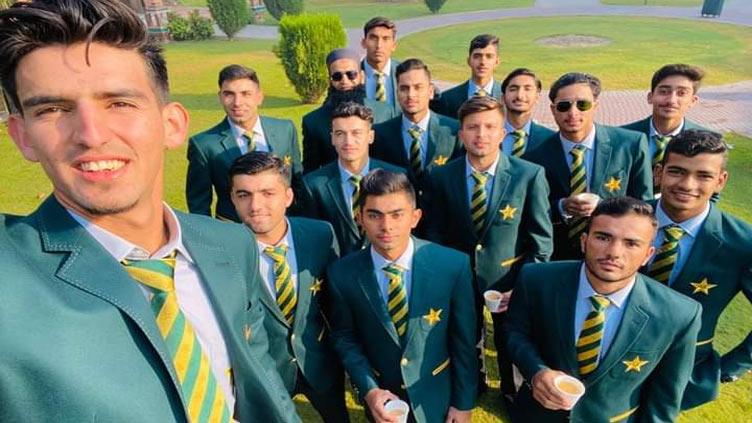 Pakistan team leaves for West Indies to participate in ICC U-19 Cricket World Cup