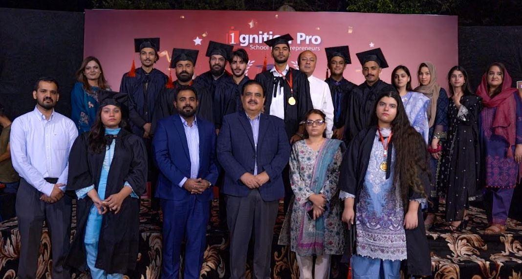 Graduation ceremony for IT, Health and Business graduates with UK qualifications