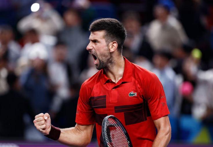 Djokovic beats Fritz to set up Shanghai final with Sinner