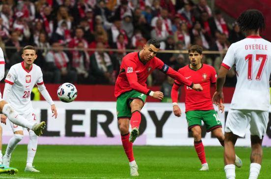 Ronaldo on target as Portugal maintain perfect Nations League start