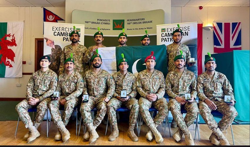 Pakistan Army team wins gold medal at Exercise Cambrian Patrol 2024 in UK