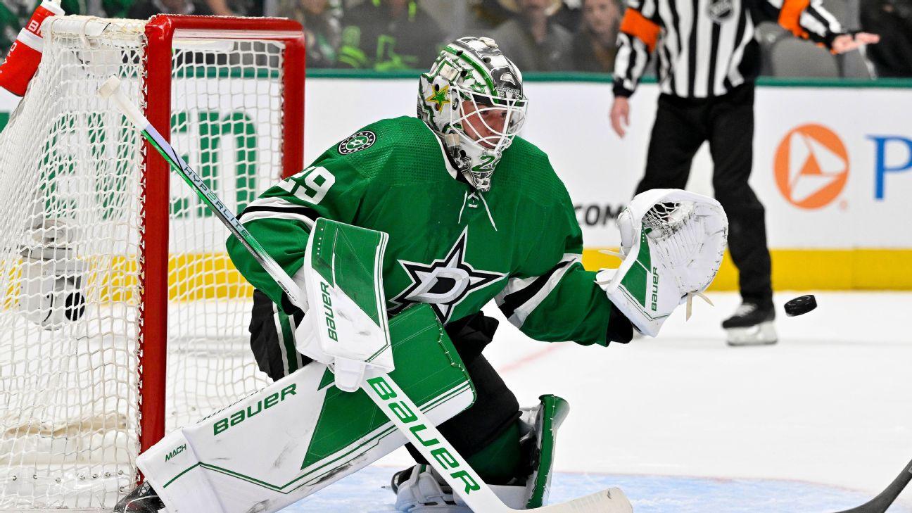 Stars sign Oettinger to 8-year, $66M extension