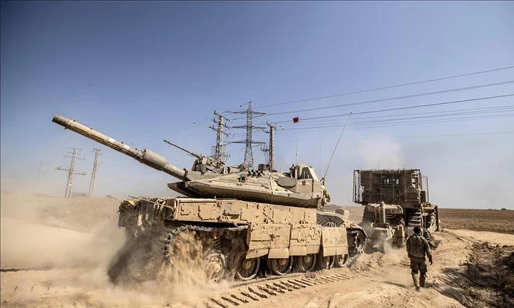 Another major Hamas attack on Israel, military tank destroyed