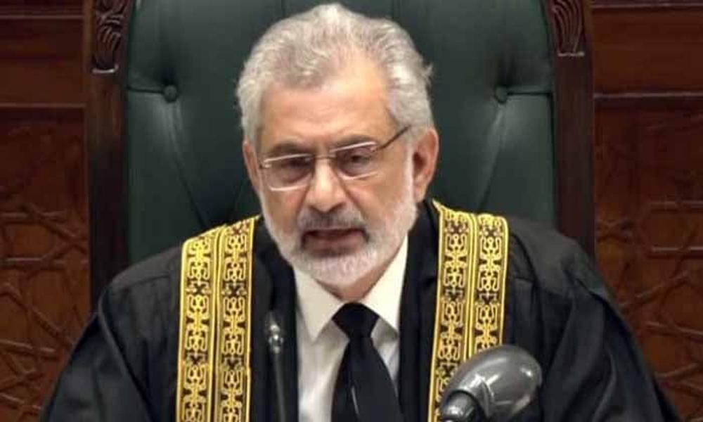 CJP Qazi Faez Isa moves to chamber work before retirement