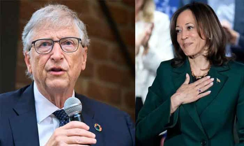 US Election: Bill Gates donates $50mn to Kamala's campaign