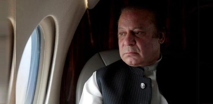 نواز شریف براستہ  دبئی لندن روانہ