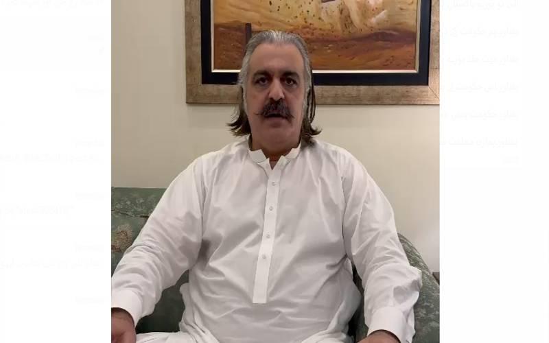بانی پی ٹی آئی کو جیل میں کوئی مشکل ہوئی تو ملک جام کردیں گے ، علی امین گنڈا پور