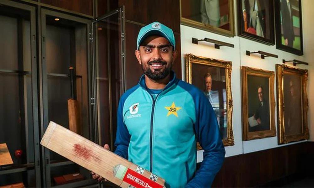 Babar Azam's bat to be displayed at Melbourne Ground