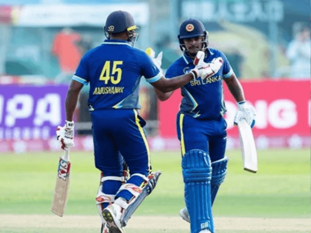 Srilanka beats Pakistan in Hong Kong Super Sixes Tournament final