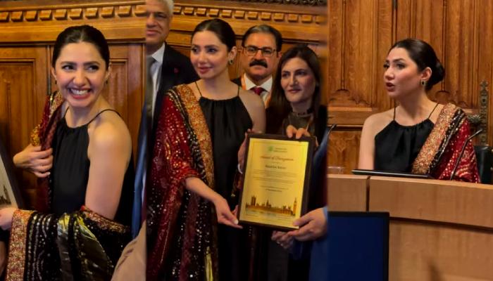 برطانو ی پارلیمنٹ نے مشہور پاکستانی اداکارہ کو ایوارڈسے نواز دیا