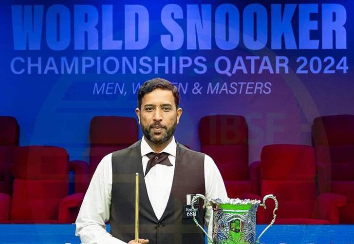 Cueist Asif qualifies for next round of Master World Snooker Championship