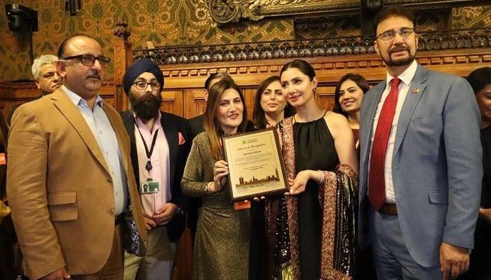 UK Parliament pays tribute to Mahira for contributions to screen