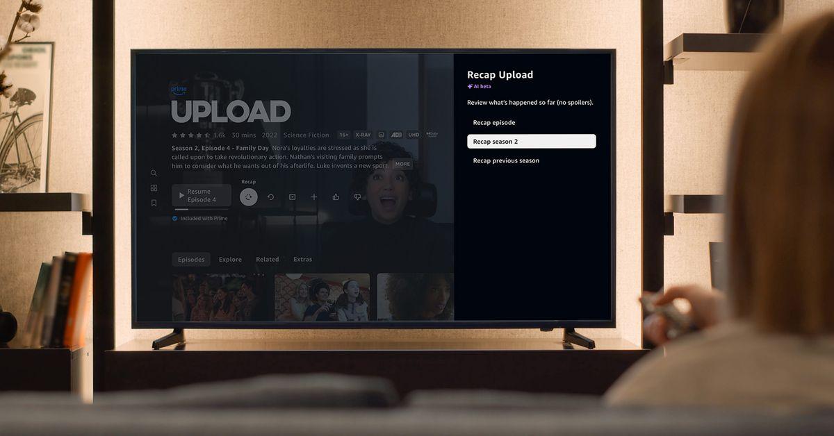 Prime Video will let you summon AI to recap what you’re watching