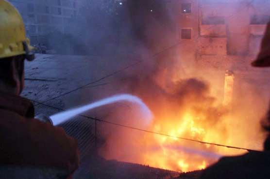 پیرمحل: گیس لیکج کے باعث آگ لگنے سے 7افراد جاں بحق 