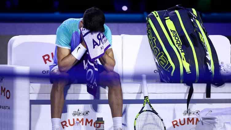 Alcaraz given Ruud awakening with defeat in ATP Finals opener