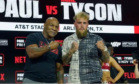 Mike Tyson ready to fight, Jake Paul excited ahead of Netflix bout