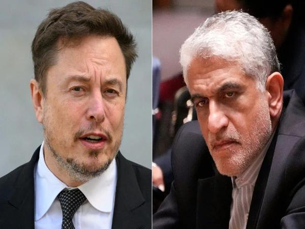 ٹرمپ کے مشیر ایلون مسک کی  اقوام متحدہ میں ایران کے مستقل مندوب سے ملاقات