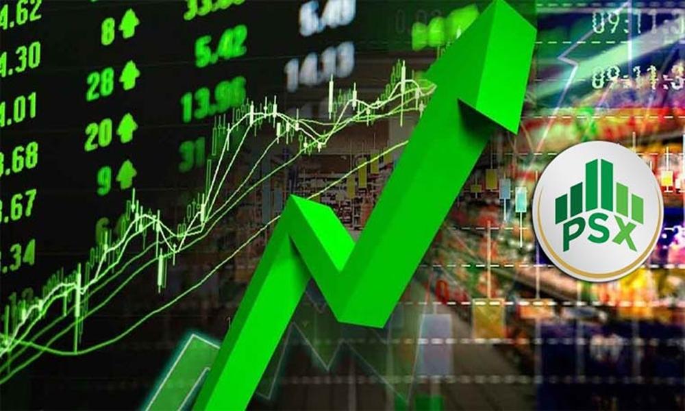 PSX rises crossing record mark of 97,000