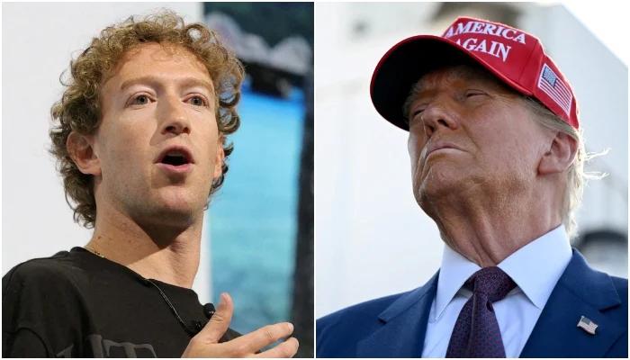 Meta CEO Mark Zuckerberg dines with Donald Trump at Mar-a-Lago