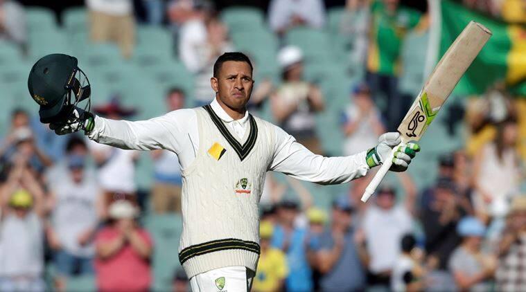 Khawaja hits century as Australia near 400 against England 