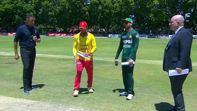 Pakistan win toss, elect to bat in opening T20I against Zimbabwe