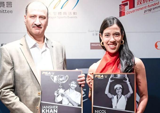 Jansher Khan, Nicol David inducted into PSA Hall of Fame as Squash Legend