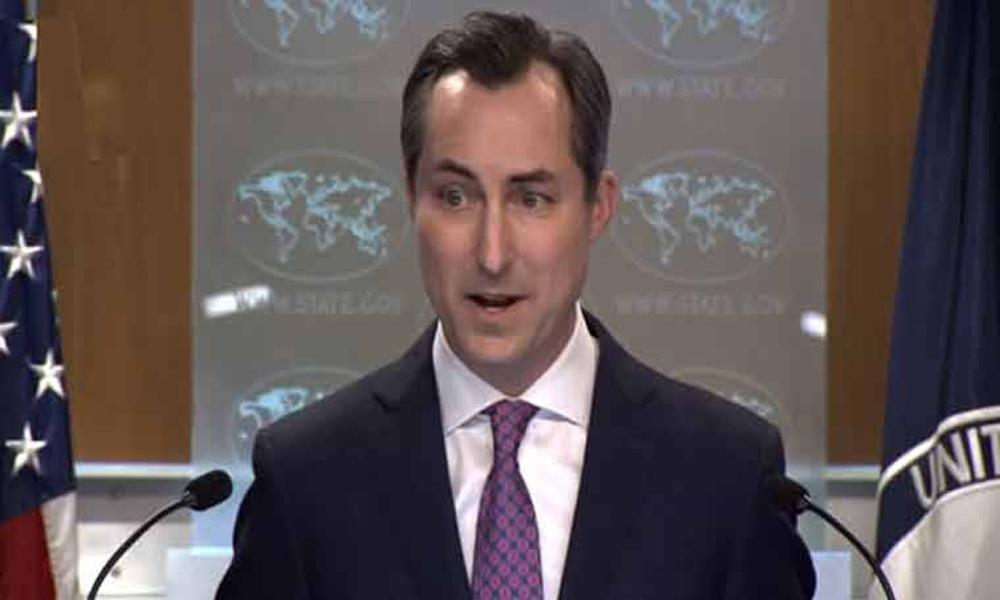 US supports Pakistan against terrorism, demands peaceful protests