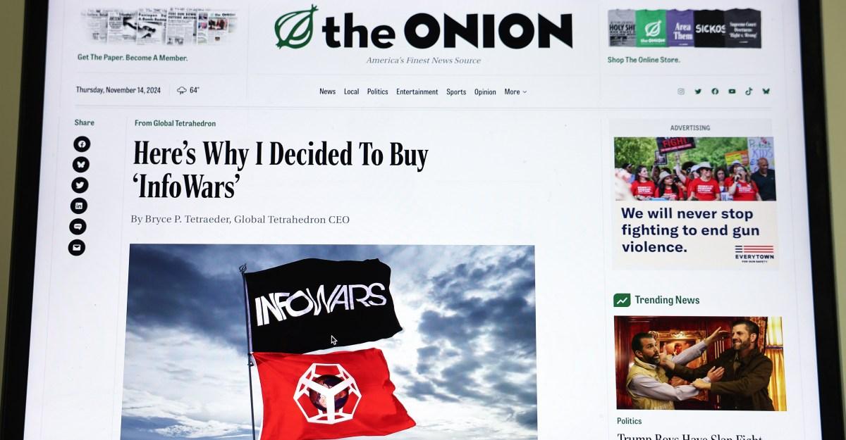 Why The Onion’s Infowars bid has been blocked — for now