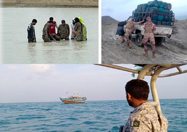 Pakistan Army, Navy continue rescue efforts in flood-hit Gwadar